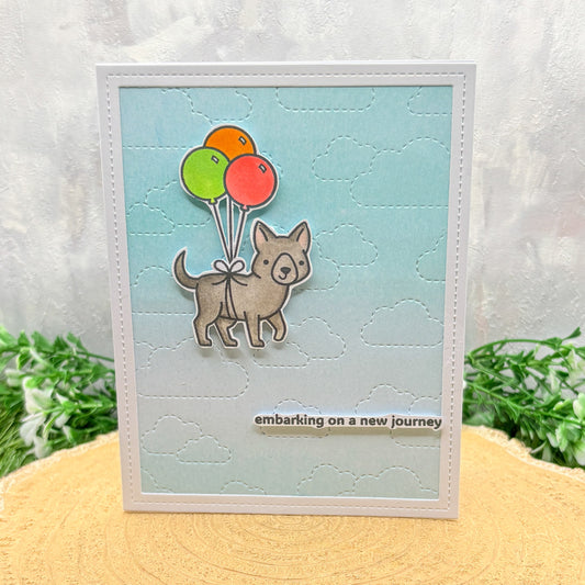 Embarking On A New Journey Handmade Card | New Job Card | New Home Card