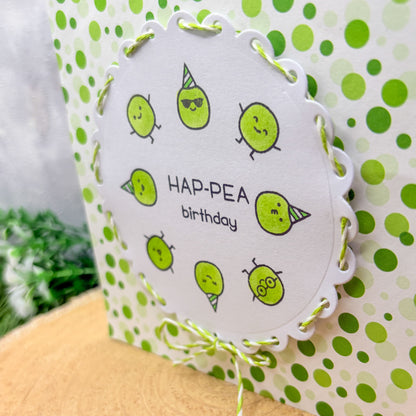 Hap-Pea Birthday Funny Handmade Birthday Card-2