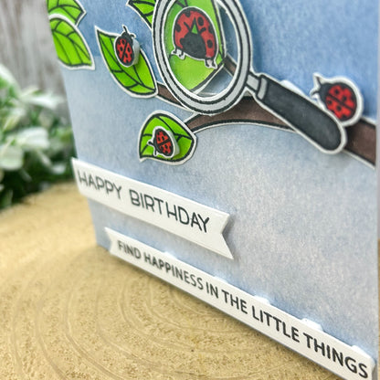 Happiness In The Little Things Handmade Birthday Card-2