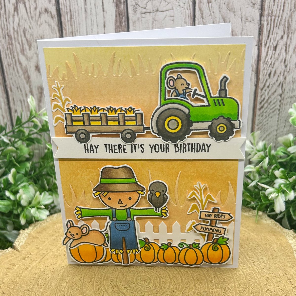 Hay, It's Your Birthday! Handmade Birthday Card-1