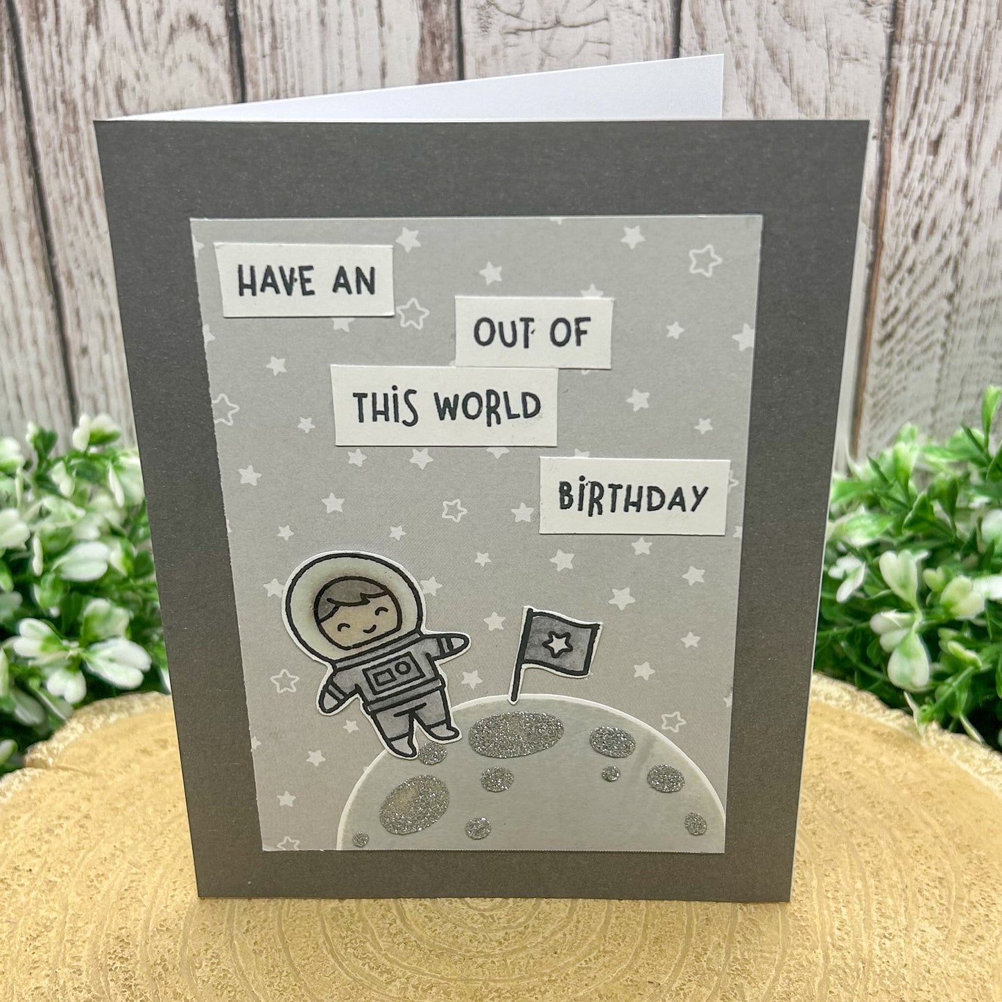 Out Of This World Handmade Birthday Card-1