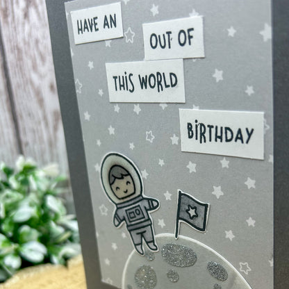 Out Of This World Handmade Birthday Card-2