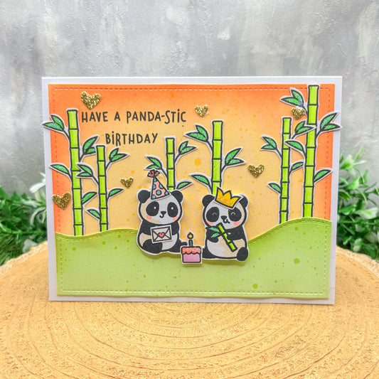 Party Panda's Handmade Birthday Card