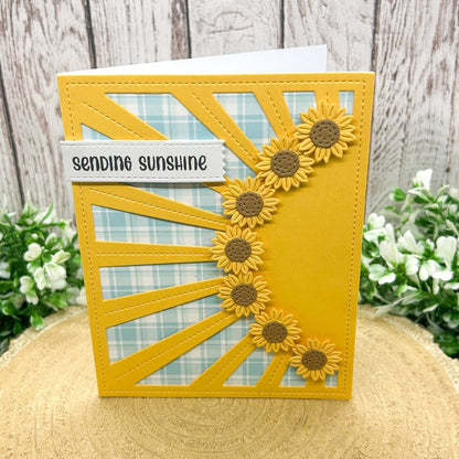 Sending Sunshine Sunflower Handmade Card-1