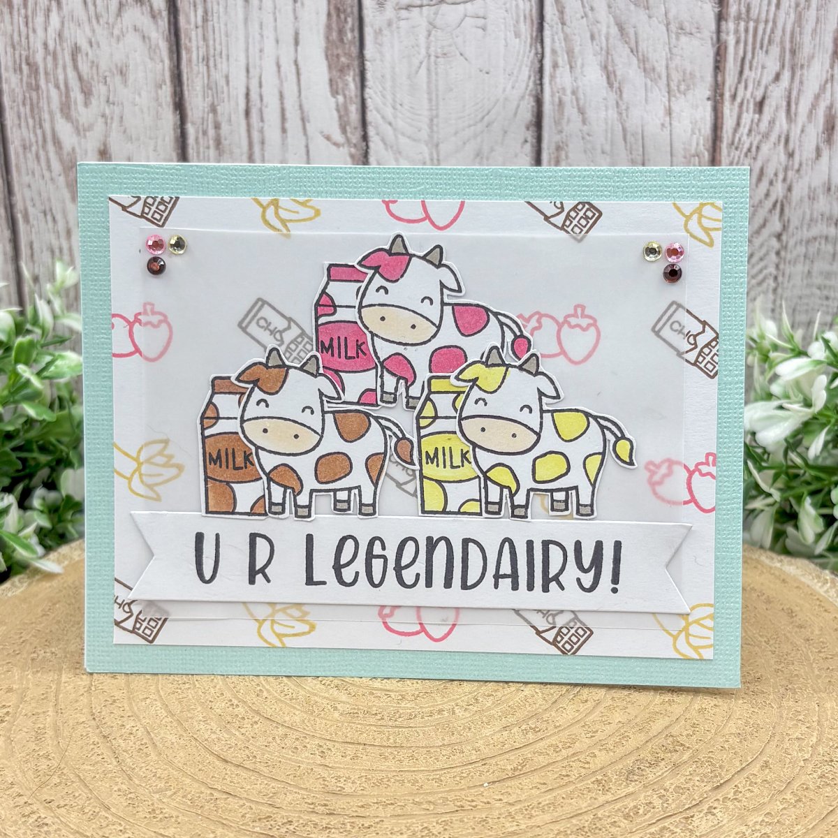 U R Legendairy Handmade Birthday Card