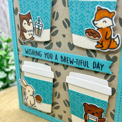 Wishing You A Brew-tiful Day Handmade Birthday Card-2