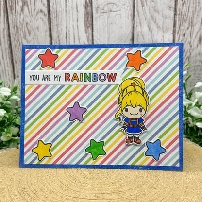 You Are My Rainbow Handmade Card