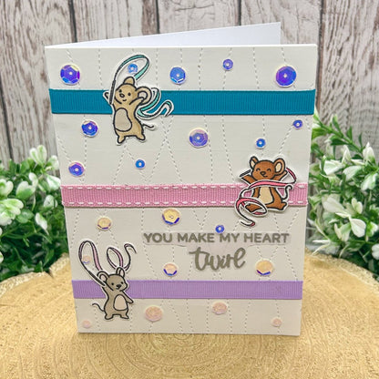 You Make My Heart Twirl Handmade Card-1