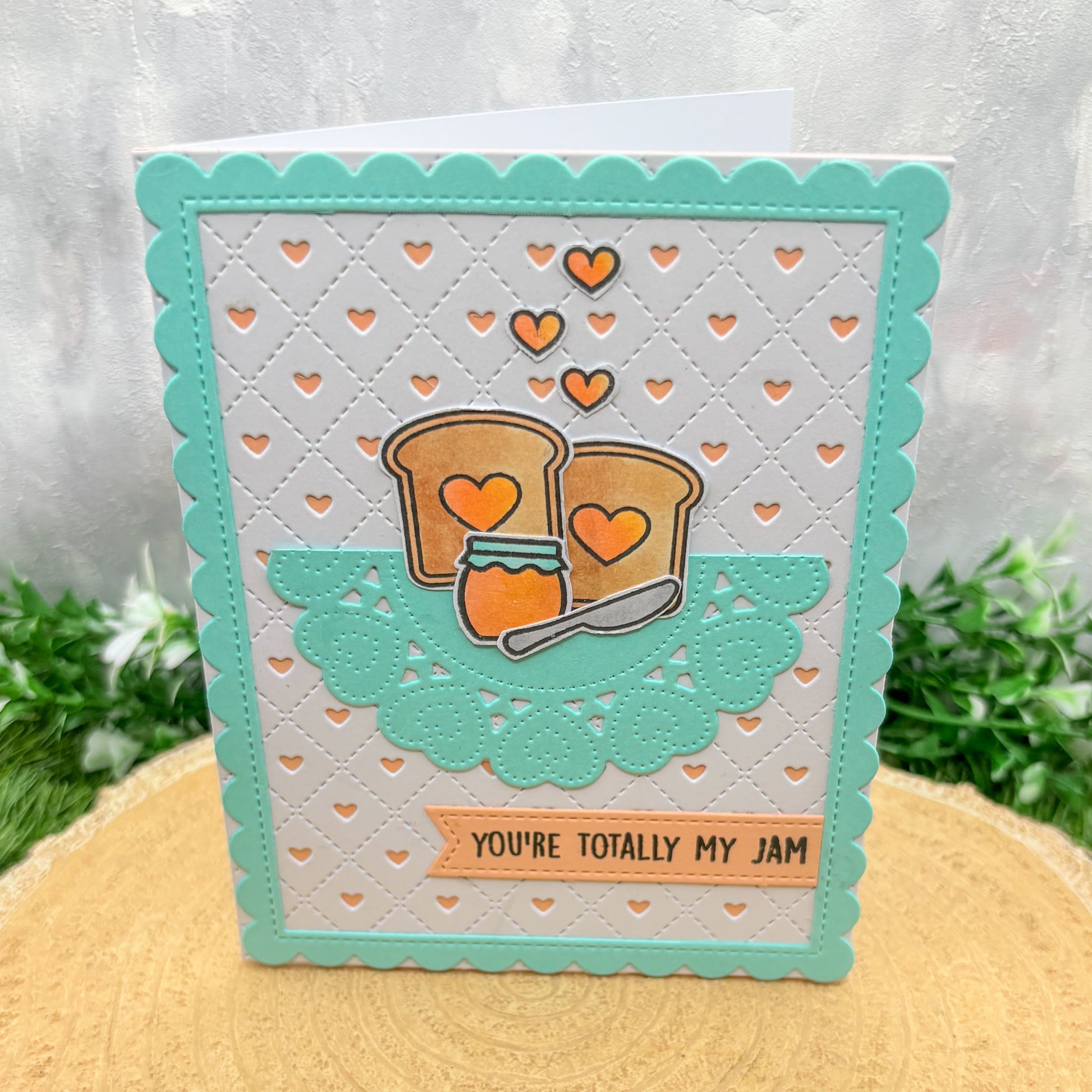 You're Totally My Jam Handmade Valentine's Card-1