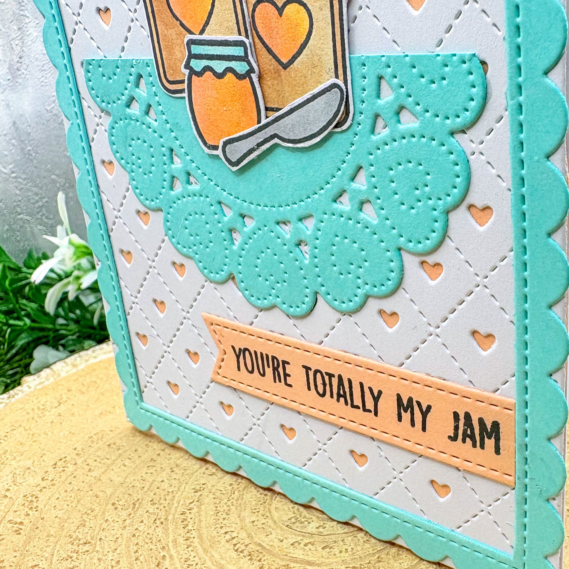 You're Totally My Jam Handmade Valentine's Card-2